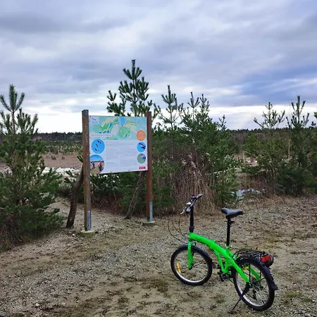 펜션 Holzhaus Am Bergheider Massen-Niederlausitz