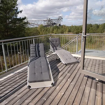 펜션 Holzhaus Am Bergheider *