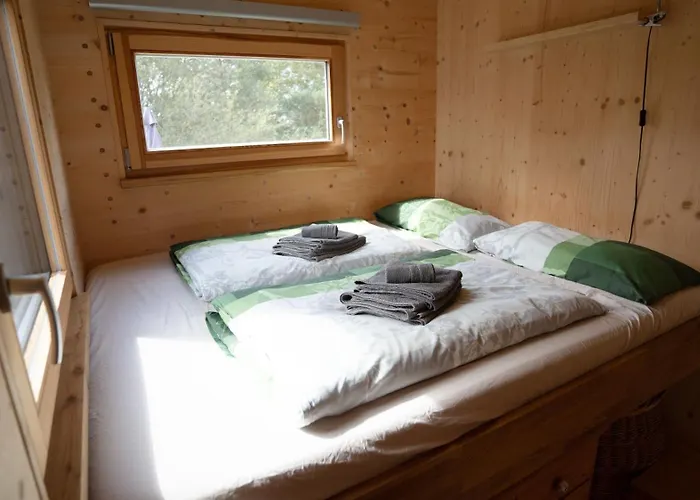 Holzhaus Am Bergheider Semesterbostad